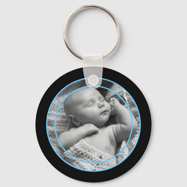 Llavero Keychain de foto de línea delgada (Anverso)