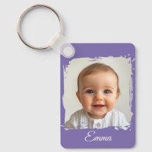 Keychain de fotos de familia de personalizados Dob