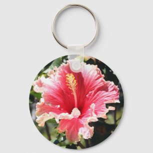 Llavero Keychain de fotos de Hibiscus