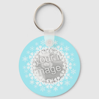 Llavero Keychain de fotos de Snowflake