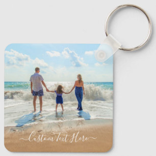 Llavero Keychain de fotos de tu familia personalizada con 