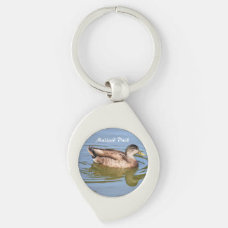 Llavero Keychain de fotos del pato de Mallard