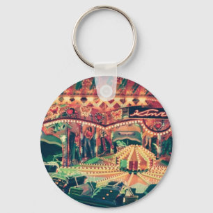 Llavero Keychain de fotos filtradas por Funfair retro