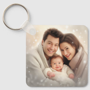 Llavero Keychain de fotos simples y personalizadas