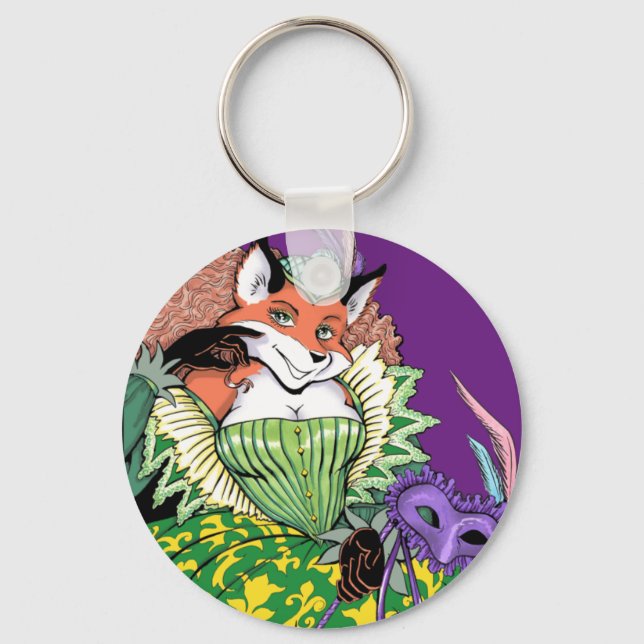 Llavero Keychain de Fox de Masquerade (Anverso)