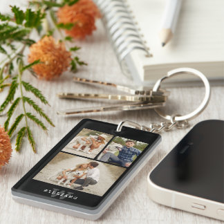 Llavero Keychain de galería fotográfica moderna de 3