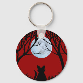 Llavero Keychain de Gato Graso Gato Negro Regalos Mascotas