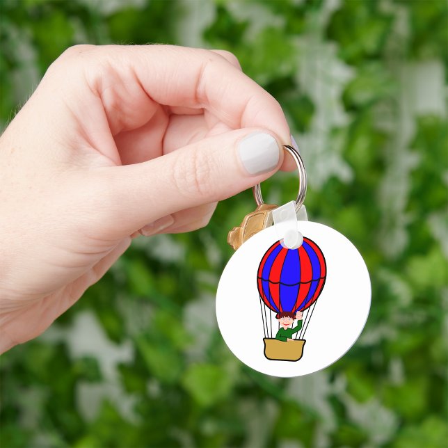 Llavero Keychain de globos aerostáticos (Subido por el creador)