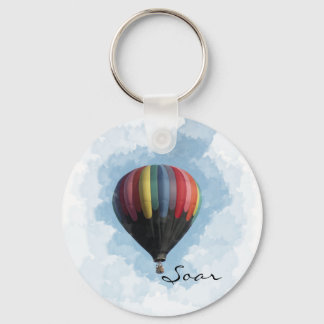 Llavero Keychain de globos aerostáticos