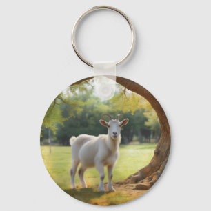 Llavero Keychain de Goat Lover
