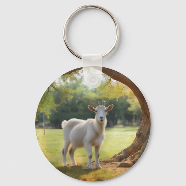 Llavero Keychain de Goat Lover (Anverso)