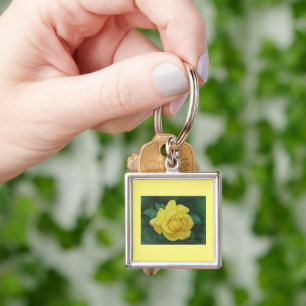 Llavero Keychain de Golden Petals
