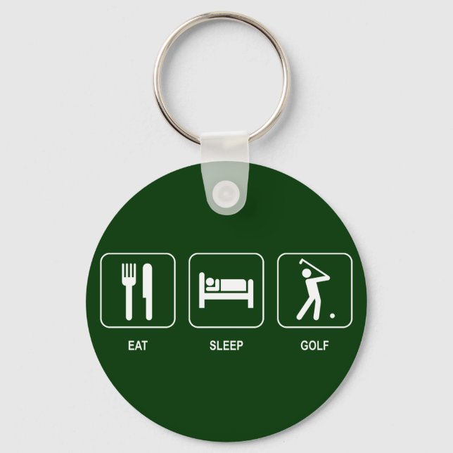 Llavero Keychain de golf de Eleep Sleep (Anverso)