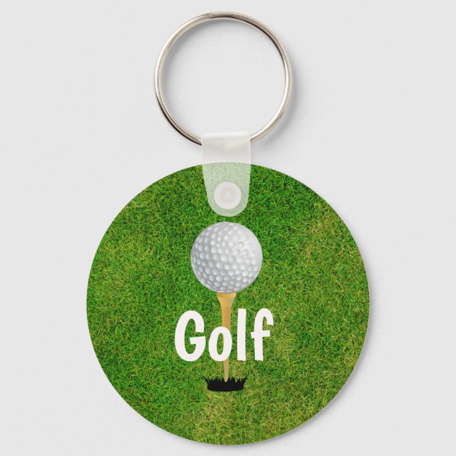 Llavero Keychain de golf (Día del Padre) (Anverso)