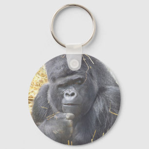 Llavero Keychain de gorilas reflexivas
