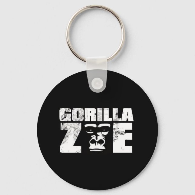 Llavero Keychain de Gorilla Zoe - Logo (Anverso)