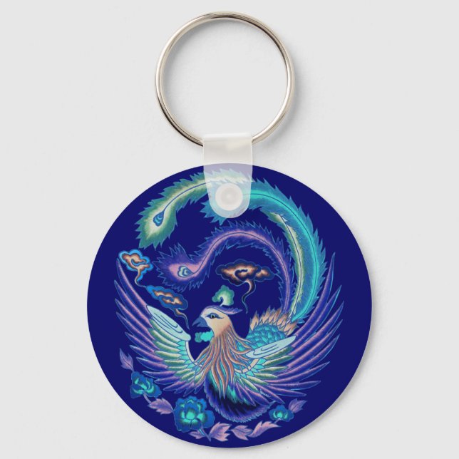 Llavero Keychain de Gracia Azul (Anverso)