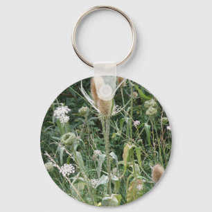 Llavero Keychain de gramíneas silvestres