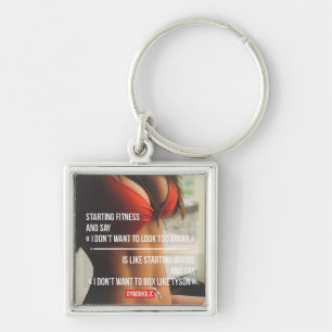 Llavero Keychain de Gym Motivation Fitness