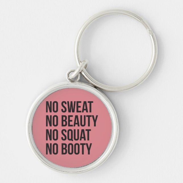 Llavero Keychain de Gym Motivation Fitness (Frente)