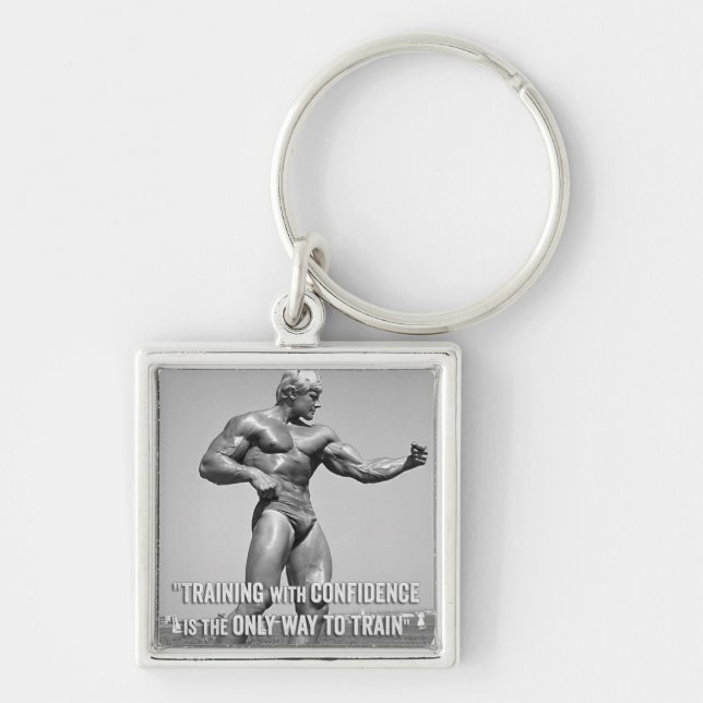 Llavero Keychain de Gym Motivation Fitness (Frente)