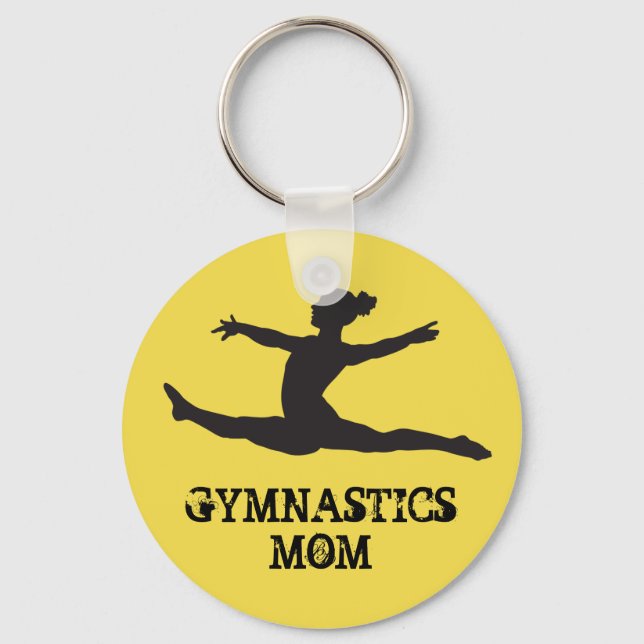 Llavero Keychain de Gymnastics (Anverso)