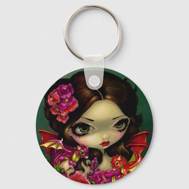 Llavero Keychain de "Hadas de Snapdragon" (Anverso)