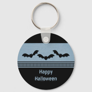 Llavero Keychain de Halloween de Batty Gone, Azul claro