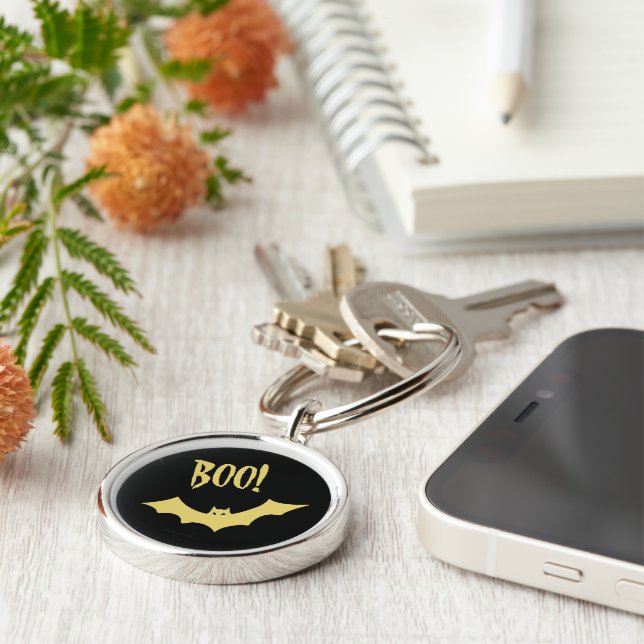 Llavero Keychain de Halloween, por el poeta Adiela Akoo (Lado)