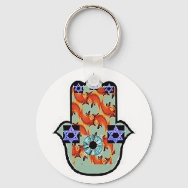 Llavero Keychain de Hamsa (Anverso)