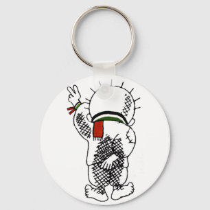 Llavero Keychain de Handala (niño palestino)