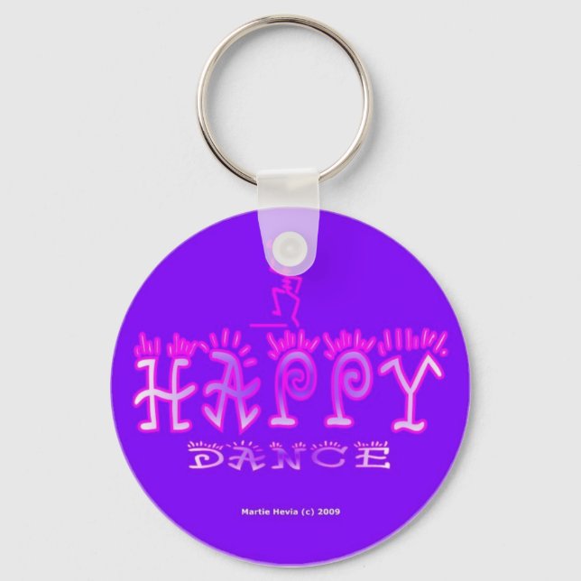 Llavero Keychain de Happy Dance (2a) (Anverso)