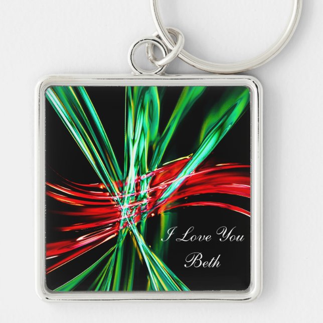 Llavero Keychain de Happy Holidays 4 (Frente)