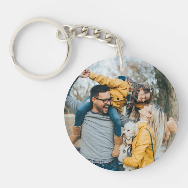 Llavero Keychain de Happy Place (Frente)
