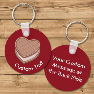 Llavero Keychain de Heart Biscuit