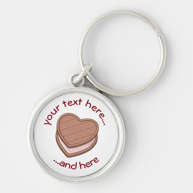 Llavero Keychain de Heart Biscuit (Frente)