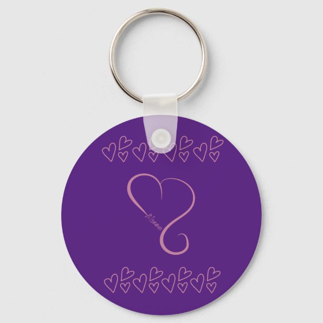 Llavero Keychain de Heart Momma (Anverso)