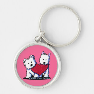 Llavero Keychain de Heartfelt Westies