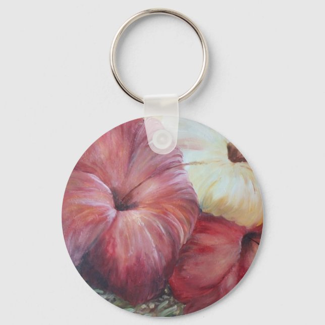 Llavero Keychain de Hibisco II (Anverso)