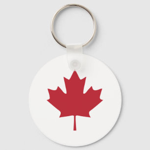 Llavero Keychain de hoja de arce de Canadá