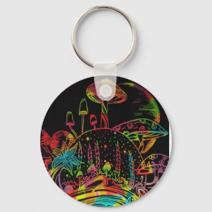 Llavero Keychain de hongos micorrízicos