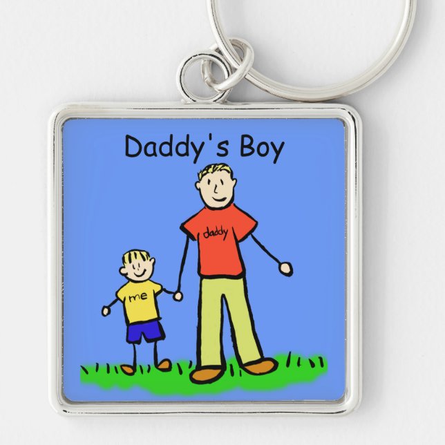 Llavero Keychain de hueso de papá (Personalizar) (Frente)