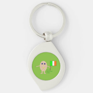 Llavero Keychain de huevo irlandés patriótico