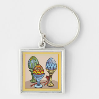 Llavero Keychain de huevos decorativos