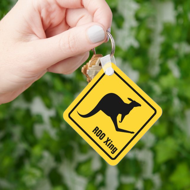 Llavero Keychain de iconos canguros (Mano)