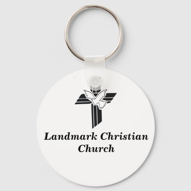 Llavero keychain de iglesia (Anverso)
