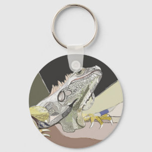 Llavero Keychain de Iguana