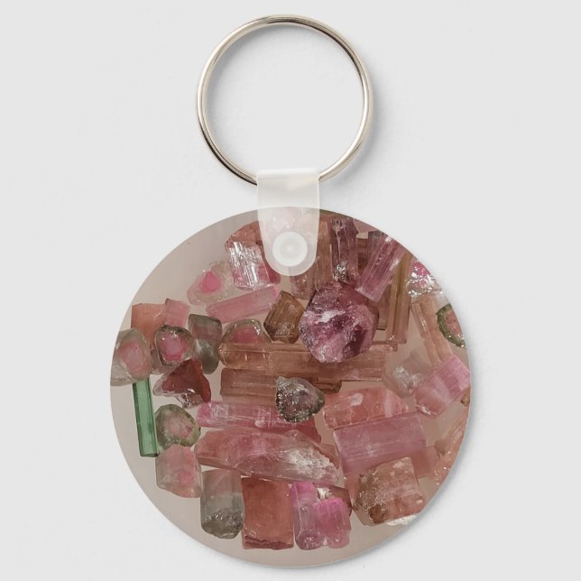 Llavero Keychain de imagen de Tourmaline (Anverso)