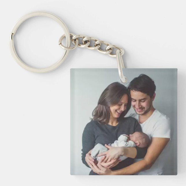 Llavero Keychain de imágenes personalizados (Frente)