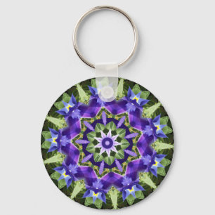 Llavero Keychain de Iris Mandala